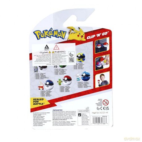 Pokemon - Clip 'n' Go - Oshawott + Dive ball