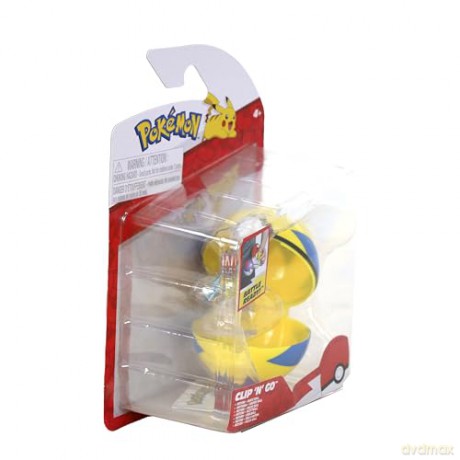 Pokemon - Clip 'n' Go - Rotom + Quick Ball