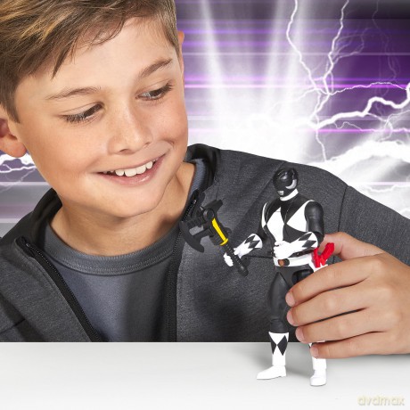 Power Rangers - Auto Morphin Ranger Figure Black Ranger