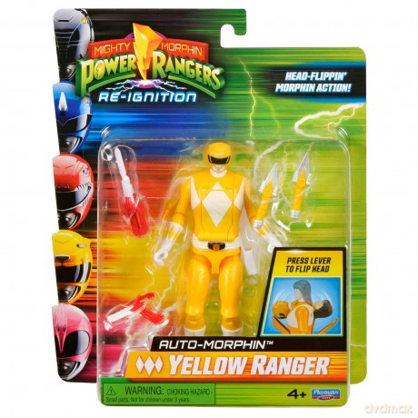 Power Rangers - Auto Morphin Ranger Figure Red Ranger