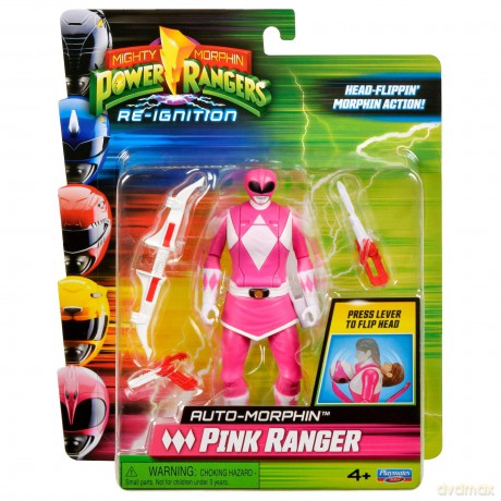 Power Rangers - Auto Morphin Ranger Figure Red Ranger