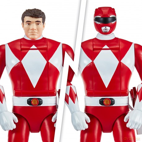 Power Rangers - Auto Morphin Ranger Figure Red Ranger