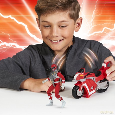 Power Rangers - Battle Bike With Red Ranger
