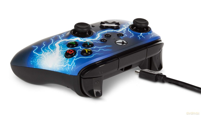 PowerA Enhanced Wired Xbox One Controller - Arc Lightning [GRA XBOX SERIES X]