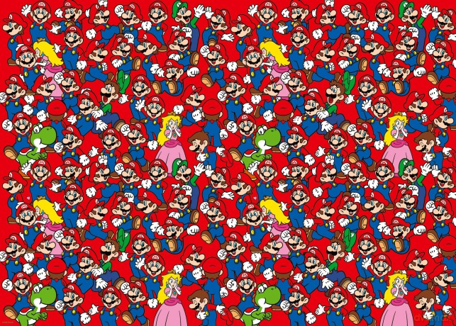 Ravensburger Puzzle - Super Mario - 1000pcs Challenge Edition Jigsaw Puzzle [PUZZLE]