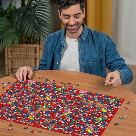 Ravensburger Puzzle - Super Mario - 1000pcs Challenge Edition Jigsaw Puzzle [PUZZLE]