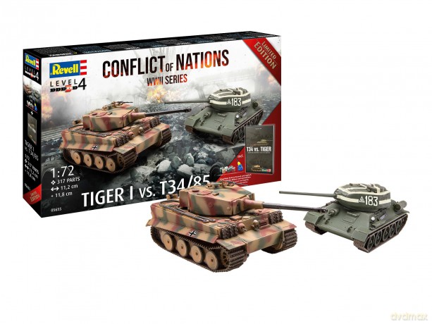 REVELL - Gift Set Conflict of Nations WWII Series 1:72