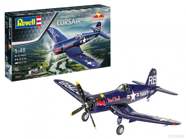 REVELL - Gift Set F4U-4 Corsair: Flying Bulls 25th Anniv. 1:48