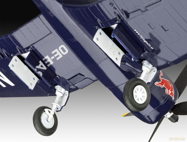 REVELL - Gift Set F4U-4 Corsair: Flying Bulls 25th Anniv. 1:48