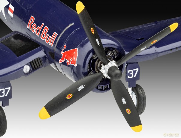 REVELL - Gift Set F4U-4 Corsair: Flying Bulls 25th Anniv. 1:48