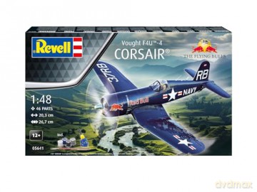REVELL - Gift Set F4U-4 Corsair: Flying Bulls 25th Anniv. 1:48