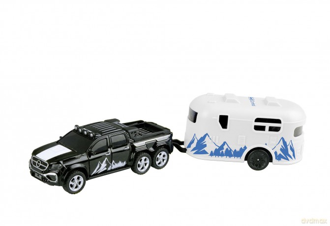 REVELL - Mini RC "Car with Camper"GHz 2CH