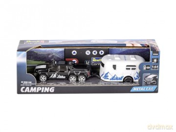 REVELL - Mini RC "Car with Camper"GHz 2CH