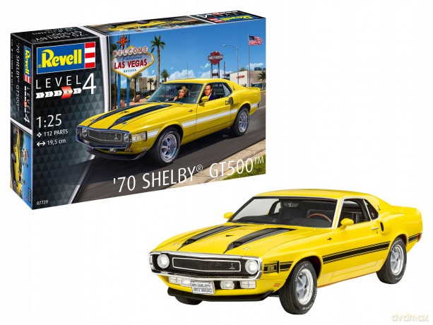 REVELL - Model Set '70 Shelby GT500 1:25