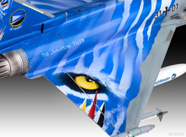 REVELL - Model Set Eurofighter Typhoon"Bavarian Tiger 2021" 1:72