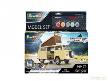 REVELL - Model Set VW T2 Camper (easy-click) 1:24