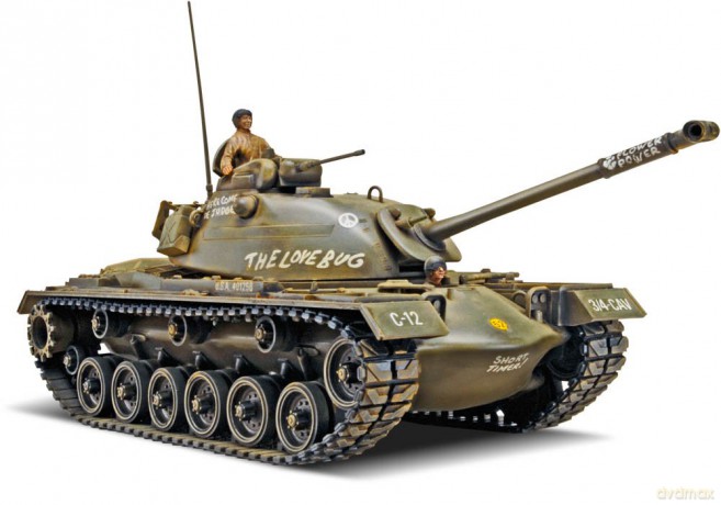 REVELL M-48 A-2 Patton Tank/Toys