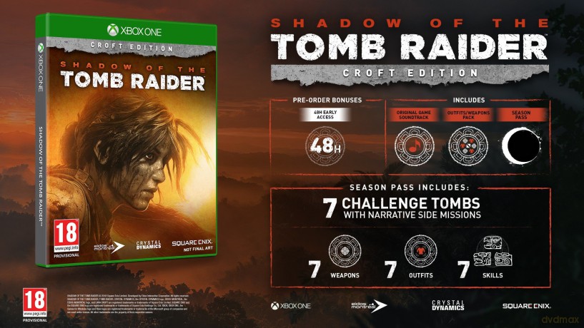 Shadow of the Tomb Raider - Croft Edition [GRA XBOX ONE]