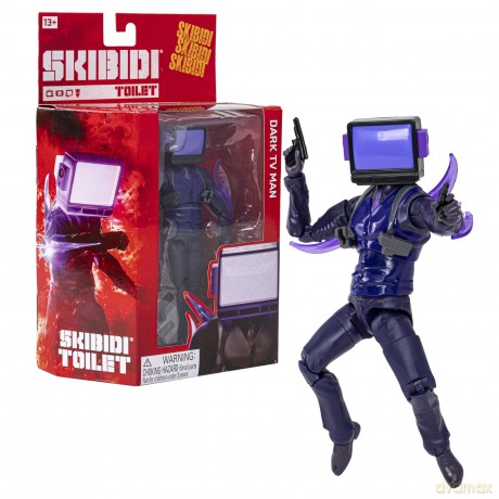 Skibidi Toilet - Deluxe Figure S2 - Dark TV Man