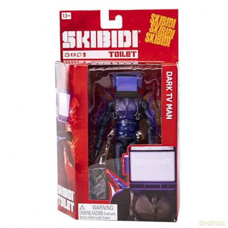 Skibidi Toilet - Deluxe Figure S2 - Dark TV Man