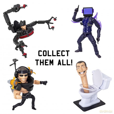 Skibidi Toilet - Deluxe Figure S2 - Detainer Astro Toilet
