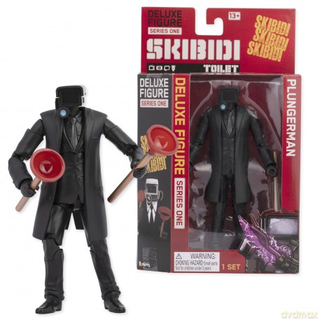 Skibidi Toilet - Plungerman Deluxe Figure