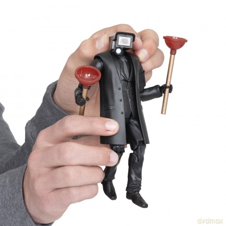 Skibidi Toilet - Plungerman Deluxe Figure