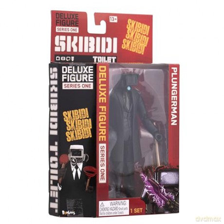 Skibidi Toilet - Plungerman Deluxe Figure