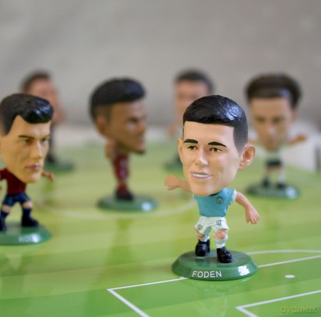 Soccerstarz - Kalendarz Adwentowy 24 Figures, Goal and Ball [FIGURKA]