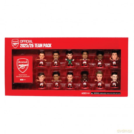 SoccerStarz - Arsenal 12 figure Team Pack (2025/26 Version Classic Kit) [FIGURKA]