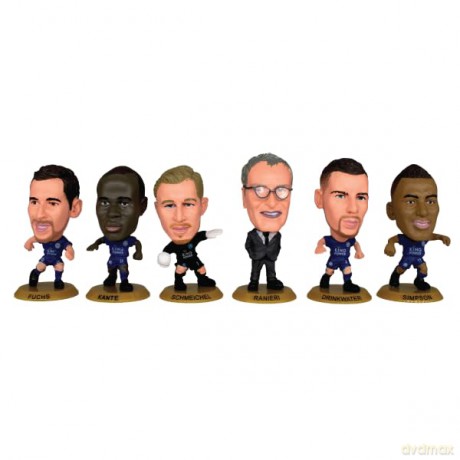SoccerStarz - Leicester 13 figure Team Pack (League Winners 2015-16 10 Year Anniversary Re-Release) [FIGURKA]