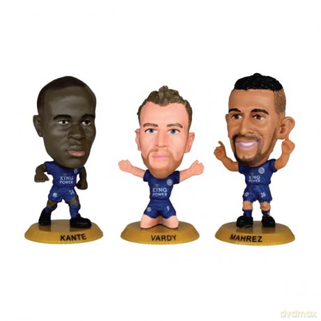 SoccerStarz - Leicester 13 figure Team Pack (League Winners 2015-16 10 Year Anniversary Re-Release) [FIGURKA]