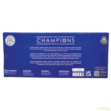 SoccerStarz - Leicester 13 figure Team Pack (League Winners 2015-16 10 Year Anniversary Re-Release) [FIGURKA]