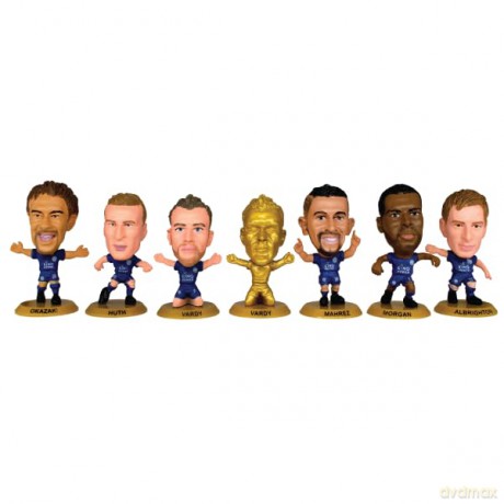 SoccerStarz - Leicester 13 figure Team Pack (League Winners 2015-16 10 Year Anniversary Re-Release) [FIGURKA]