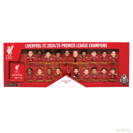 Soccerstarz - Liverpool League Winners Team Pack 20 figure (2024/25) [FIGURKA]