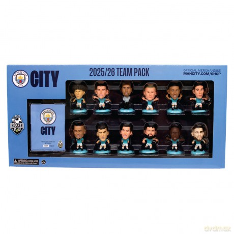 SoccerStarz - Man City 12 figure Team Pack (2025/26 Version Classic Kit) [FIGURKA]