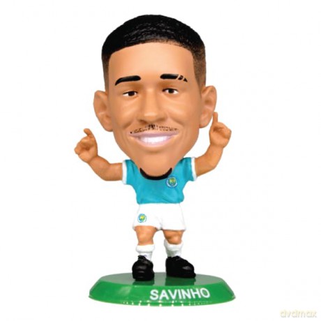 Soccerstarz - Man City Savinho - Home Kit (Classic Kit) [FIGURKA]