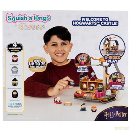 SquishAlong - Large Playset (Squish-a-longs) (Harry Potter Hogwarts Castle Playset)