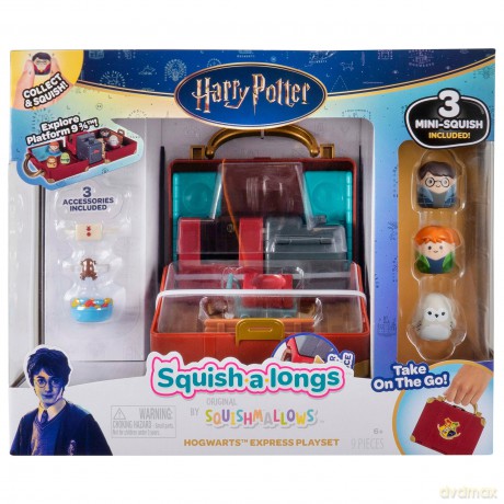 SquishAlong - Medium Playset (Squish-a-longs) (Harry Potter Hogwarts Express Playset)