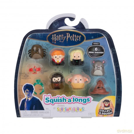 SquishAlong - 6 Figure Pack (Squish-a-longs)(Harry Potter Style 2)