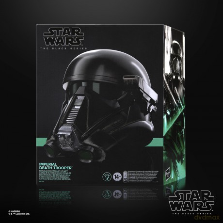 Star Wars - The Black Series - Imperial Death Trooper Premium Electronic Helmet
