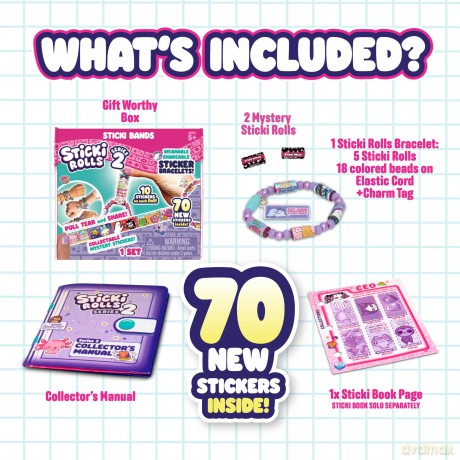 Sticki Rolls - Sticki Band Single Pack S2