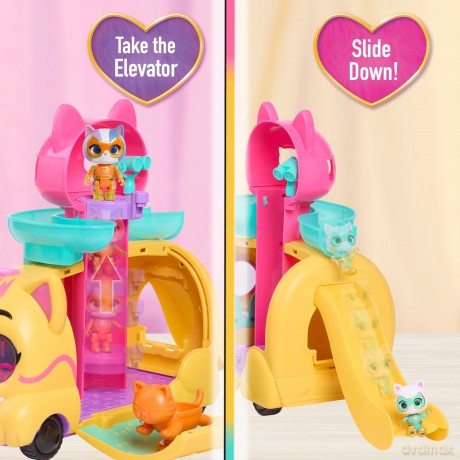 SuperKitties - Purr N Go Playset