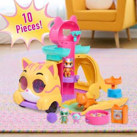 SuperKitties - Purr N Go Playset
