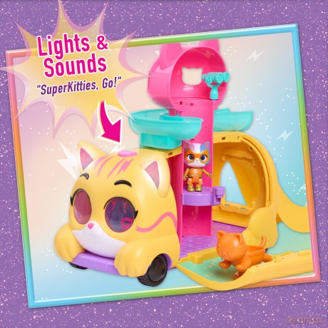 SuperKitties - Purr N Go Playset