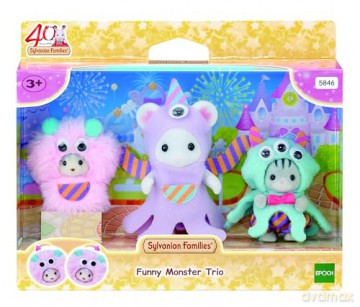 Sylvanian Families - Funny Monster Trio