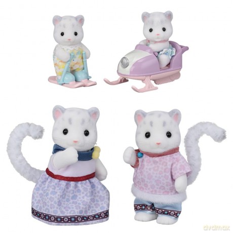 Sylvanian Families - Snow Leopard Family
