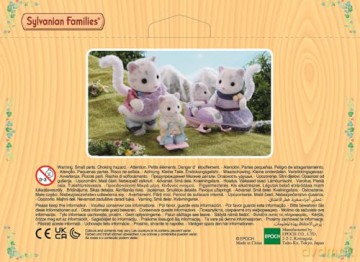 Sylvanian Families - Snow Leopard Family