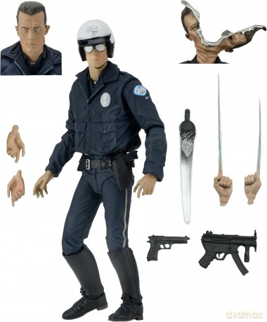 Terminator T1000 Motor Cycle Cop 7inch action Figure [FIGURKA]