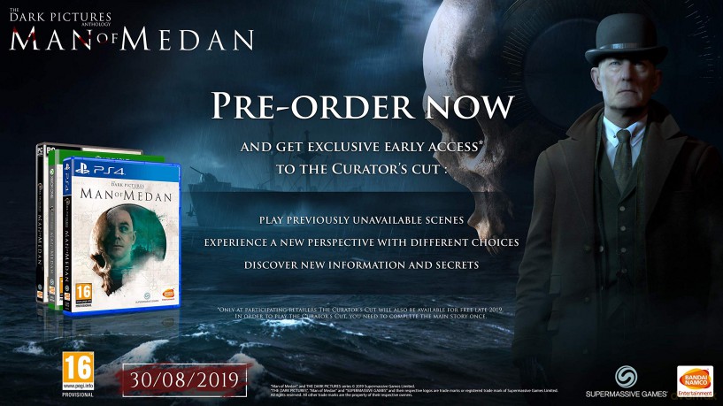 The Dark Pictures Anthology: Man of Medan [GRA PS4]